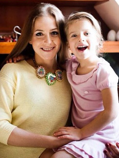 Юлия с дочерью Яной