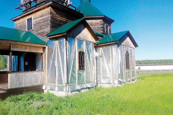 Священник надеется, что ему помогут достроить храм Преподобного Сергия Радонежского