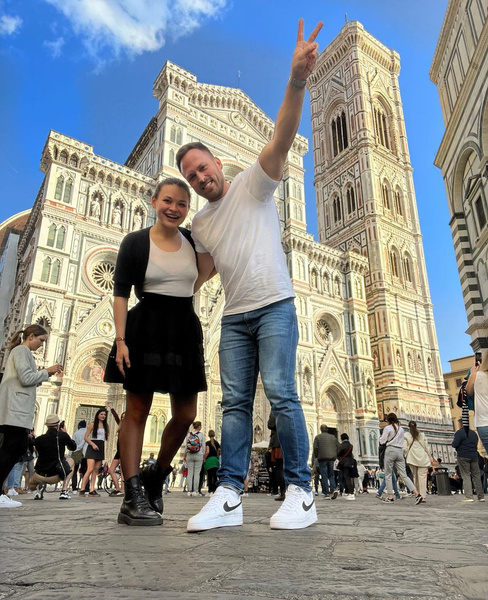 Похудевшая после родов дочь Сергея Шойгу отдыхает с мужем в Италии