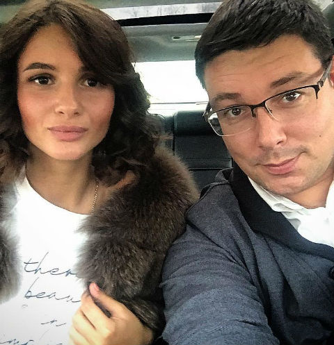 Андрей Чуев с женой Викторией 