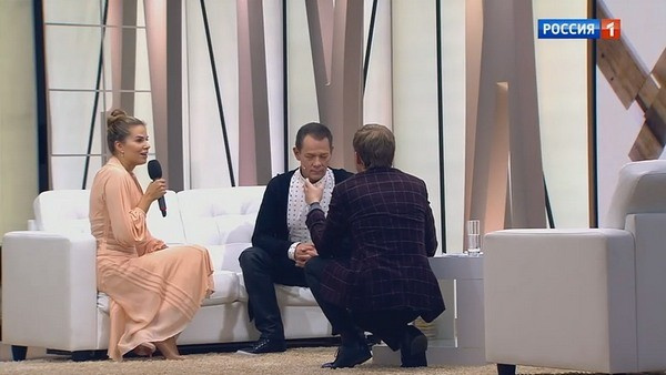 Ольга Мартынова и Вадим Казаченко в передаче Бориса Корчевникова Ольга Мартынова и Вадим Казаченко в передаче Бориса Корчевникова