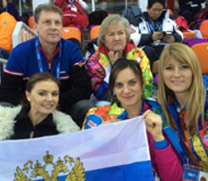 Алина Кабаева радует своими выходами на Олимпиаде