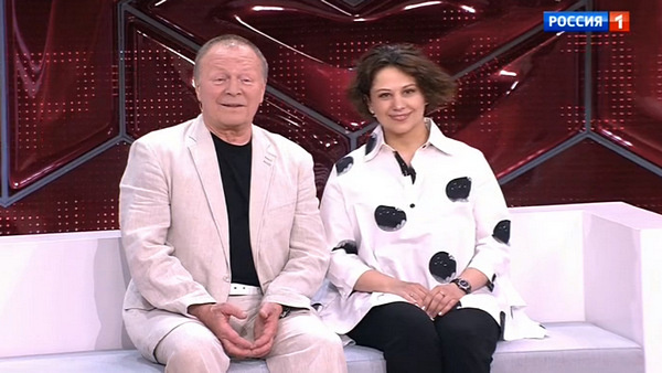 Борис Галкин с женой Инной Разумихиной