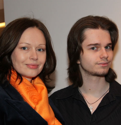 Ирина Безуркова и ее сын