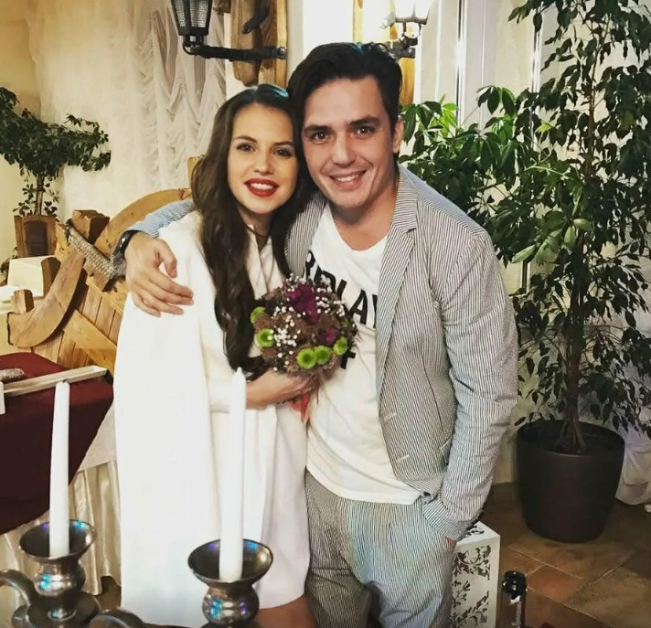 Евгений Кузин с бывшей женой Сашей Артемовой