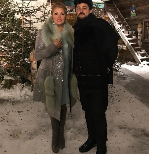 Анна Нетребко с супругом Юсифом Эйвазовым