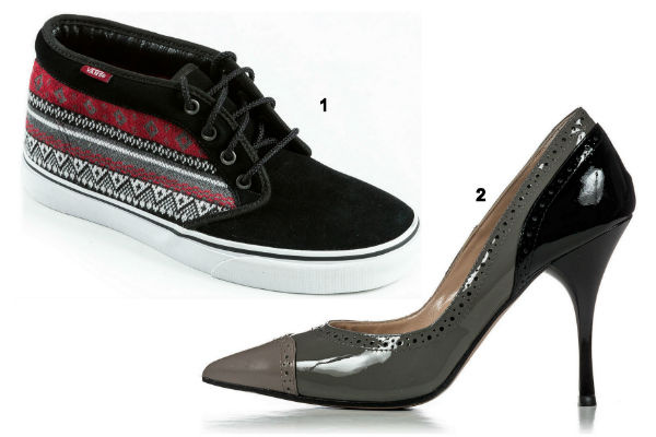 Кеды Vans и туфли TJ Collection