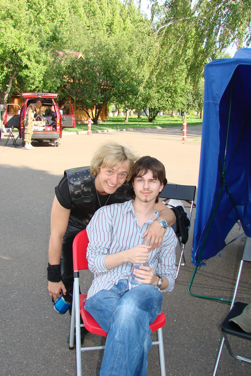 Поговаривали, что именно Безруков привил Андрею любовь к кино и театру