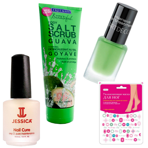 Jessica Средство для увлажнения ногтевой пластины Nail Maintenance, 540 руб. Freeman Соляной скраб для тела «Гуава», 289 руб. Artdeco Масло для интенсивного ухода за сухими и ломкими ногтями, 599 руб. Cettua Увлажняющая маска для ног (1 пара носочков), 139 руб. Jessica Средство для увлажнения ногтевой пластины Nail Maintenance, 540 руб. Freeman Соляной скраб для тела «Гуава», 289 руб. Artdeco Масло для интенсивного ухода за сухими и ломкими ногтями, 599 руб. Cettua Увлажняющая маска для ног (1 пара носочков), 139 руб.