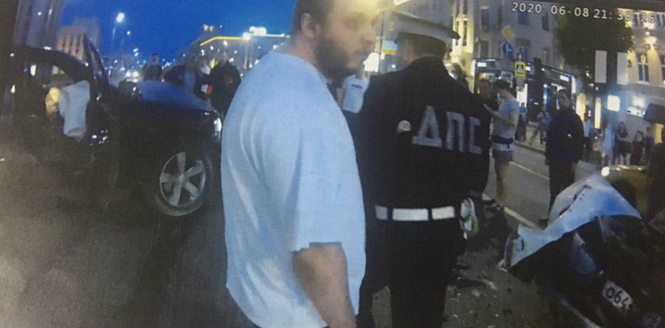 Бабиков действительно был на месте ДТП Бабиков действительно был на месте ДТП