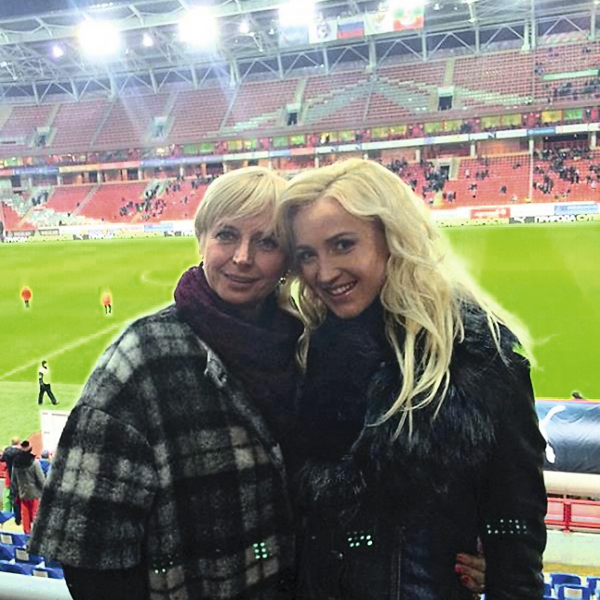 Телеведущая и Ольга Александровна вместе ходили на Димины игры