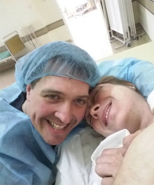 Денис Матросов и его избранница Ольга стали родителями Денис Матросов и его избранница Ольга стали родителями