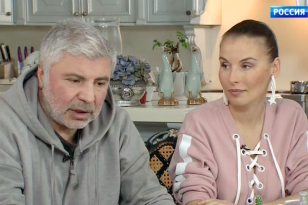 Сосо Павлиашвили с женой Ириной 