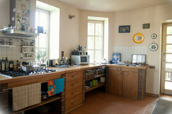 Кухня в доме Голубкиной