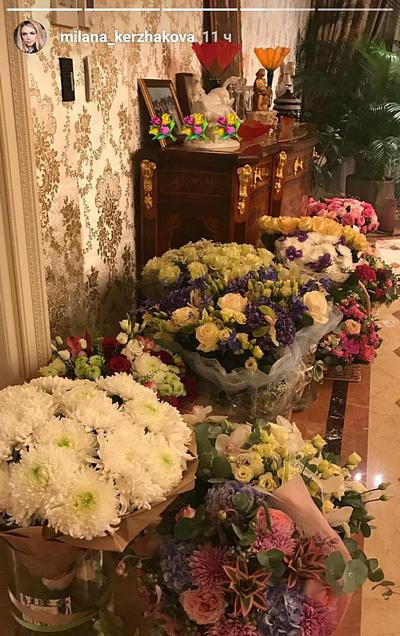 Цветы, которые подарили Наталье Тюльпановой