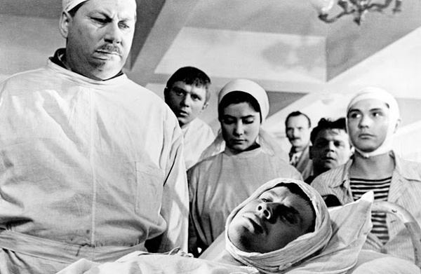 В фильме «Летят журавли» актер сыграл пациента в госпитале В фильме «Летят журавли» актер сыграл пациента в госпитале