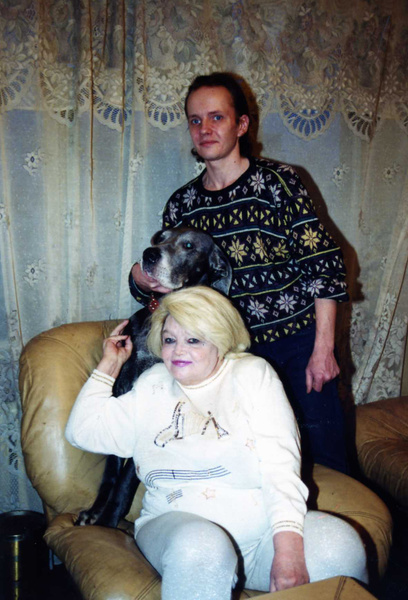 Наталья Кустинская с сыном Дмитрием Егоровым