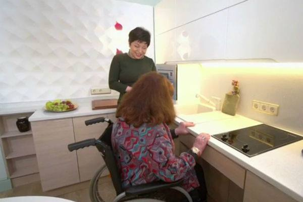 Актриса давно мечтала о такой кухне Актриса давно мечтала о такой кухне