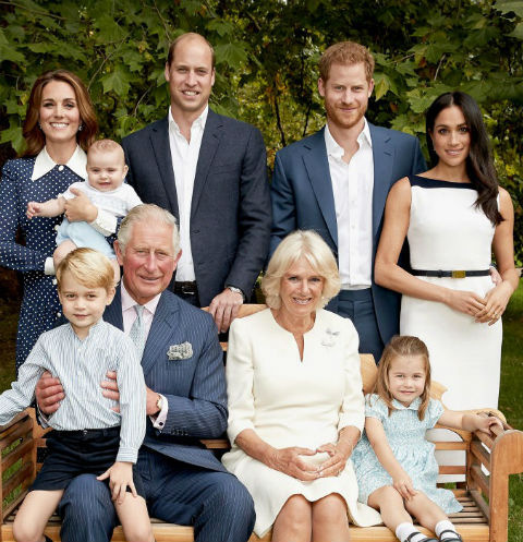 Королевская Семья Англии Фото