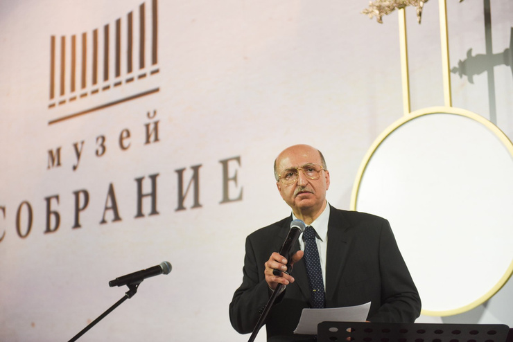 Основатель частного музея «Собрание» Давид Якобашвили