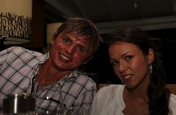 Дмитрий Тарасов с бывшей женой Оксаной