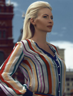 Элина Камирен в наряде от дизайнера Джемала Махмудова Элина Камирен в наряде от дизайнера Джемала Махмудова