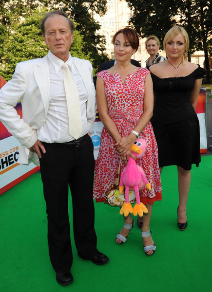 Михаил Задорнов с Еленой Бомбиной и дочерью