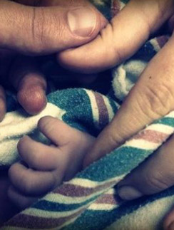 Первое и единственное фото Платона от родителей