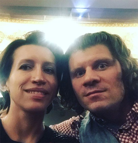 Елена Борщева с мужем Валерием Юшкевичем