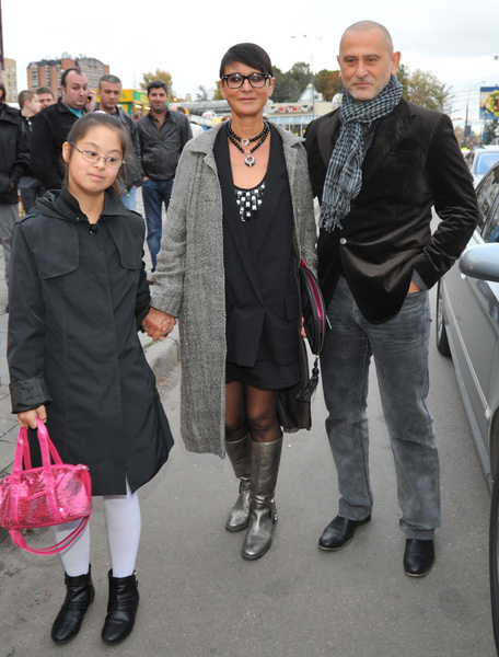 Ирина Хакамада с мужем Владимиром Сиротинским и дочерью Марией