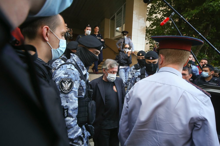 Ефремов в суде