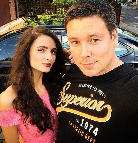 Андрей Чуев с девушкой Викторией