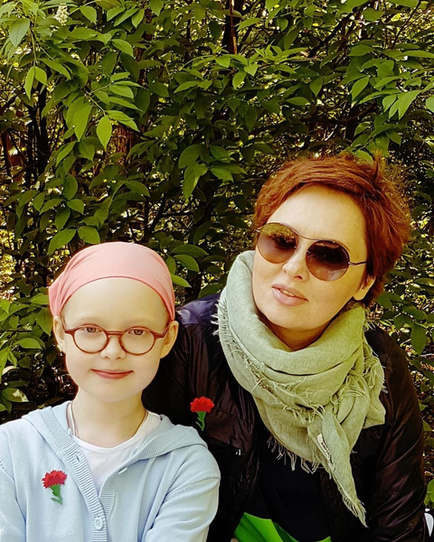 Елена Ксенофонтова с дочкой от Александра Рыжих Софией