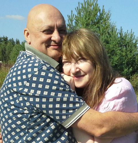 Катя Семенова с мужем Михаилом Церишенко Катя Семенова с мужем Михаилом Церишенко