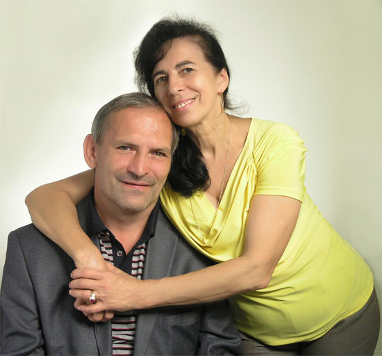 Галина Шубенина с мужем 