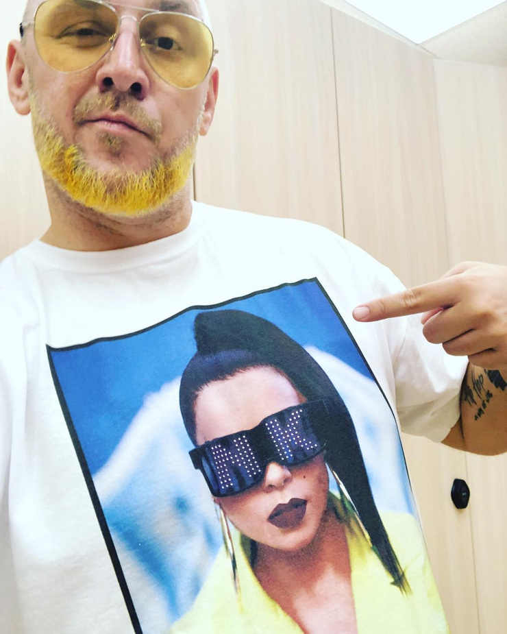 В день рождения Насти Потап надел футболку с ее изображением
