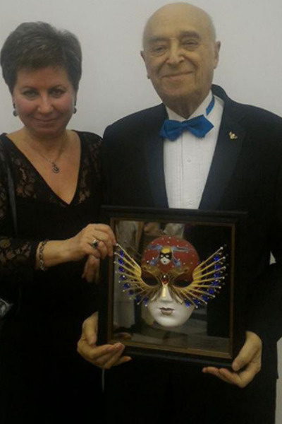 Владимир Этуш с супругой Еленой
