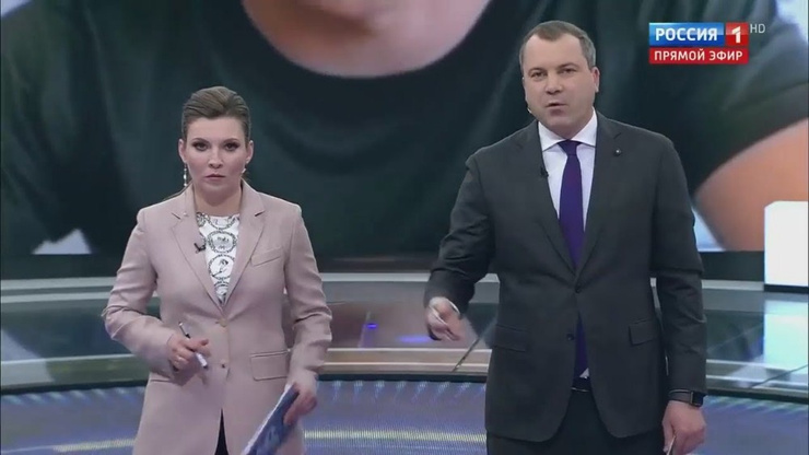Ольга Скабеева одна из самых известных телеведущих в стране