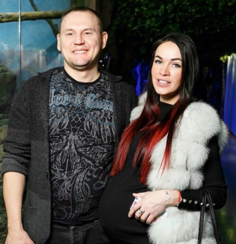 Степан Меньщиков с супругой Евгенией
