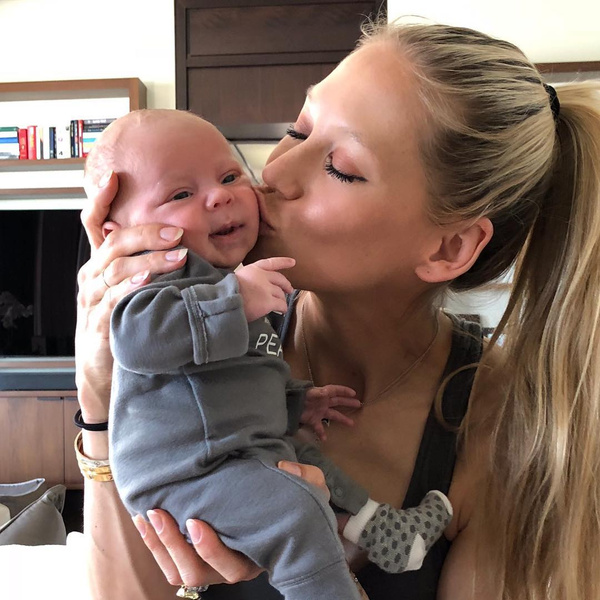 Анна стала мамой в прошлом году