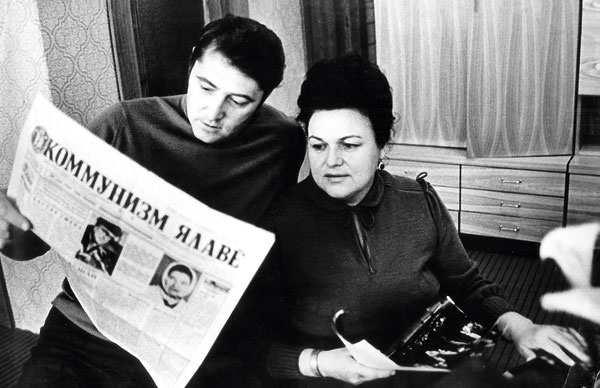 Людмила Зыкина с последним, четвертым мужем Виктором Гридиным. 1980 год Людмила Зыкина с последним, четвертым мужем Виктором Гридиным. 1980 год