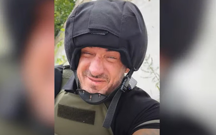 Курбан Омаров приехал на Донбасс и пообщался с военными