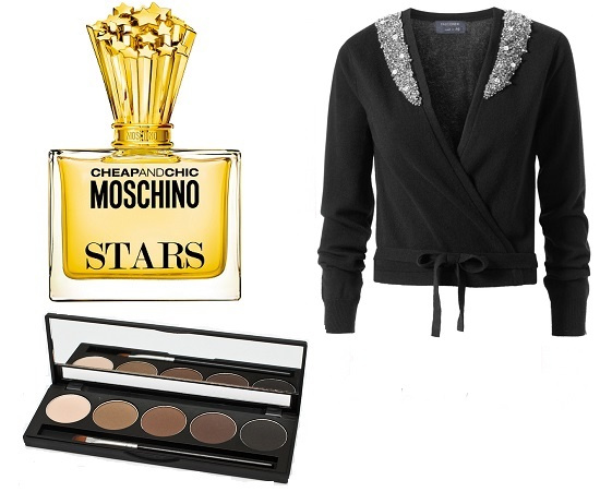 Духи Moschino Cheap and Chic Stars, Кардиган Falconeri, MAKE UP SECRET Палитра теней для бровей Духи Moschino Cheap and Chic Stars, Кардиган Falconeri, MAKE UP SECRET Палитра теней для бровей