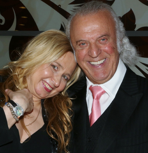 Илья Резник с женой Ириной Романовой