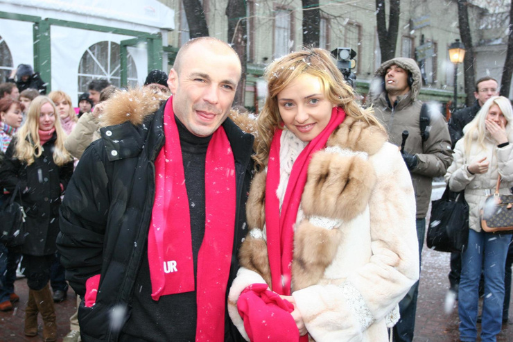 Александр Жулин и Татьяна Навка