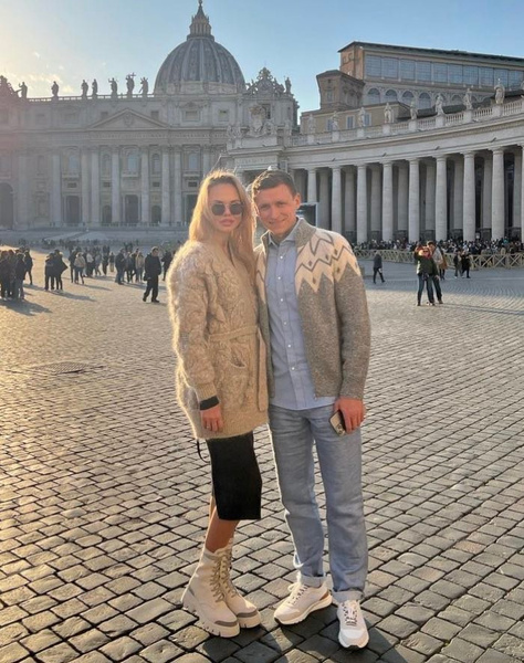Павел с новой женой Надеждой Санько